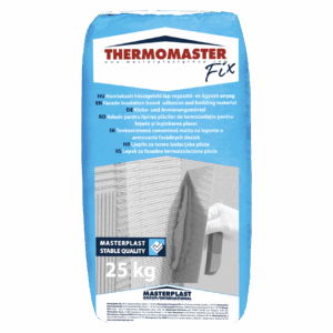 Masterplast THERMOMASTER FIX homlokzati ragasztó és ágyazó habarcs, 25 kg/zsák,